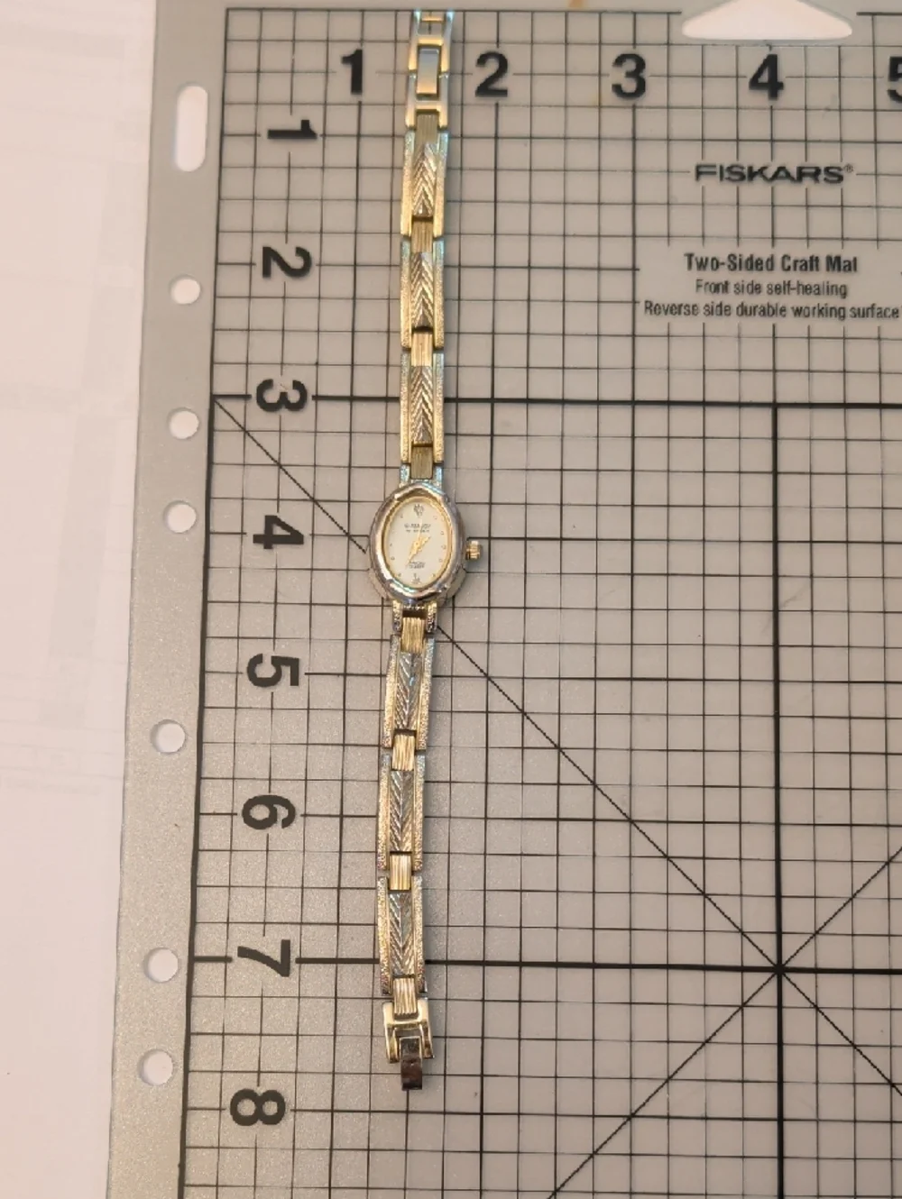 Embassy by Gruen Women's Diamond Accent Watch - Light Gold